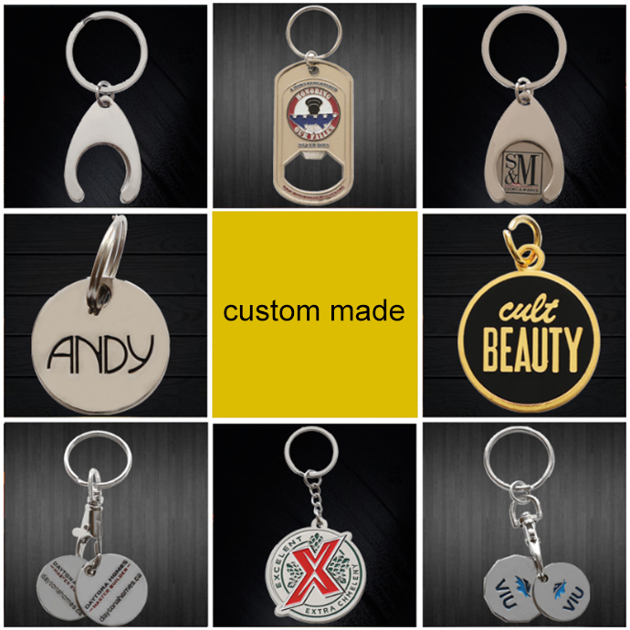 custom metal  keyring