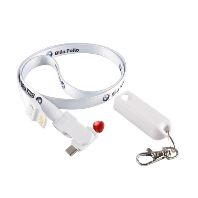 3 in 1 USB cable lanyard